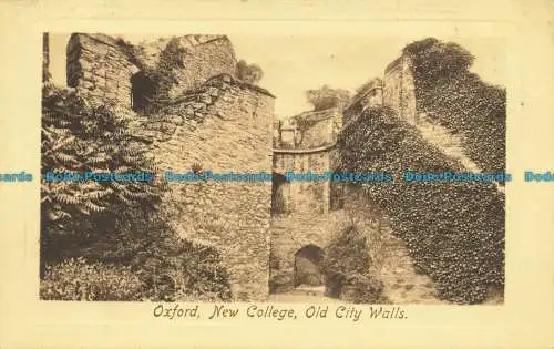 R627751 Oxford. Neues College. Alte Stadtmauern. F. Frith. Nein. 48625