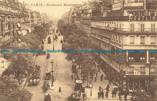 R628432 Paris. Boulevard Montmartre