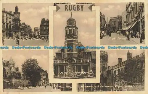 R627759 Rugby. High Street. M. und L. National Series. Multi View