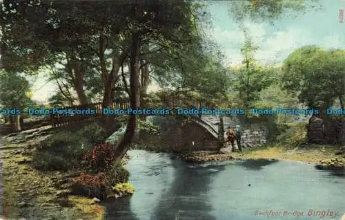 R629066 Bingley. Beckfoot Brücke. R.B