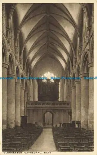 R626774 Gloucester Cathedral. Schiff. Minchin und Gibbs. Die R.A.P