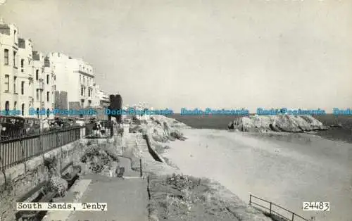 R629111 Tenby. South Sands. J. Lachs. 1962