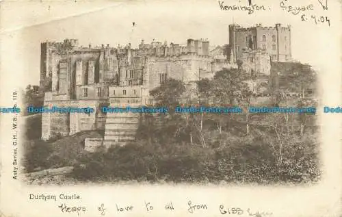 R628499 Durham Castle. G.H.W.B. Auty-Serie. Nein. 119