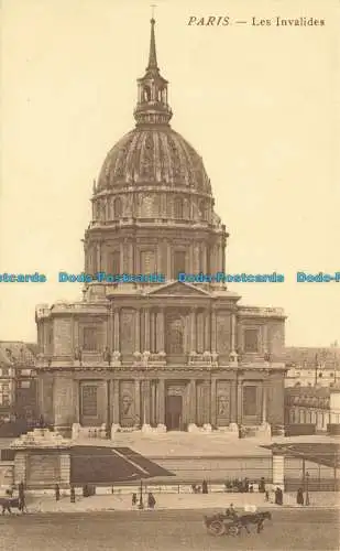 R626808 Paris. Die Invaliden. Postkarte