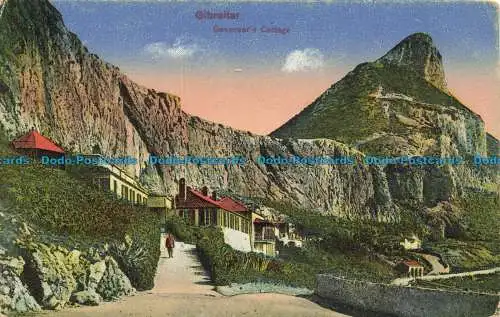 R628510 Gibraltar. Governor Cottage. V.B. Cumbo