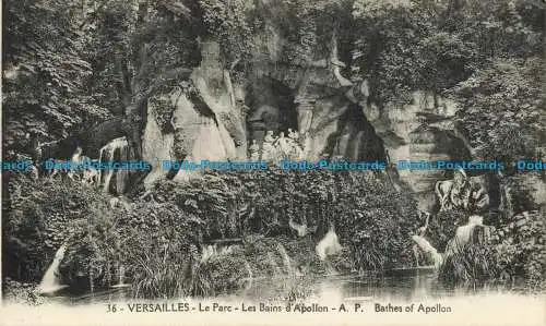 R629147 Versailles. Bäder des Apollon. A. Papeghin