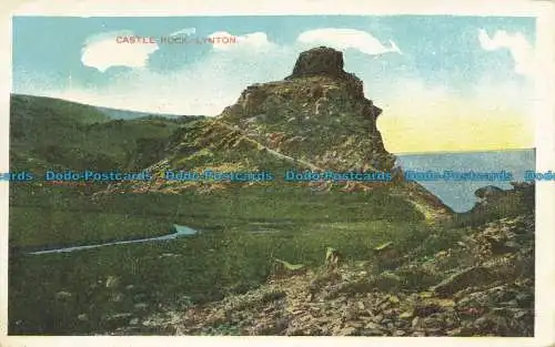 R628546 Lynton. Castle Rock. G.D. und D.L