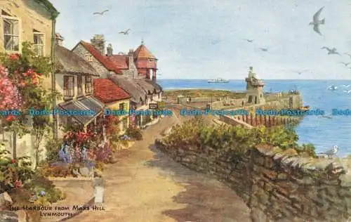 R629586 Lynmouth. Der Hafen von Mars Hill. J. Lachs. 1957