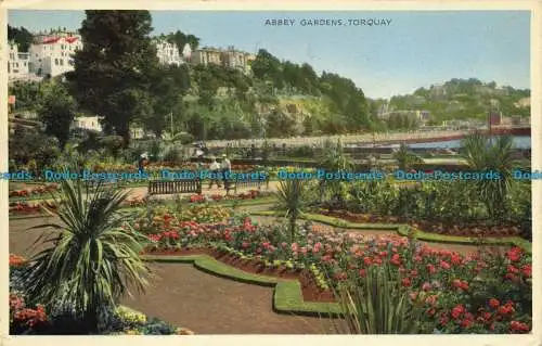 R628558 Torquay. Abteigärten. E.T.W. Dennis. 1962