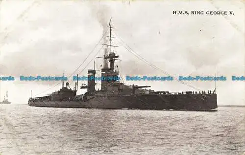 R629609 H.M.S. King George V. Gale und Polden