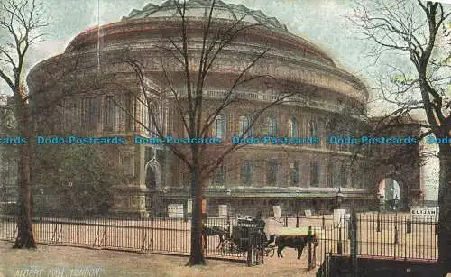 R628571 London. Albert Hall. Postkarte