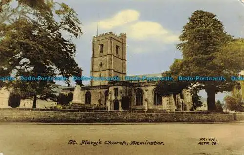 R629612 Axminster. St. Mary Kirche. F. Frith