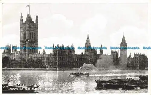 R629218 London. Häuser des Parlaments. Valentinstag. Silber