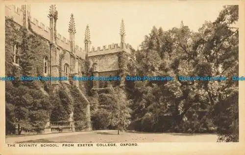 R629635 Oxford. Die Göttlichkeitsschule. Vom Exeter College. Vincent. Das Siegel eines