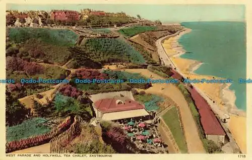 R629245 Eastbourne. West Parade und Holywell Tea Chalet. Norman. Schuhschmied und E