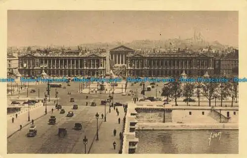 R628621 Paris. Flaniert. Gesamtansicht der Place de la Concorde und des Hügels M