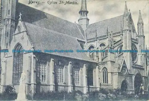 R628637 Ypern. Kirche St. Martin. o.M.B.C.P