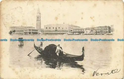 R629273 Venedig. Giulio Genova. Aquarelle