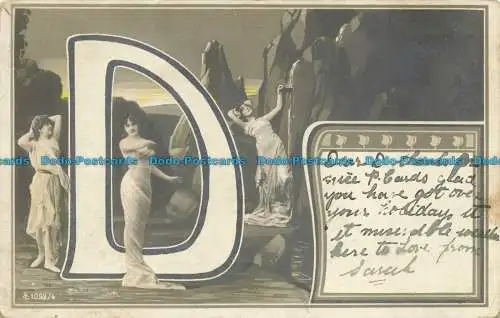 R628644 D. 1907. Postkarte