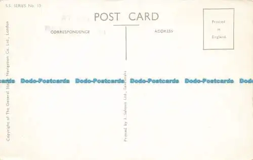 R629685 Doppelschraube M.V. Königliche Narzisse. Die allgemeine Dampfnavigation. S.S.Ser