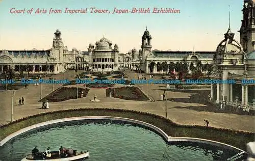 R629705 Japan British Exhibition. Kunsthof vom kaiserlichen Turm. Valentinstag