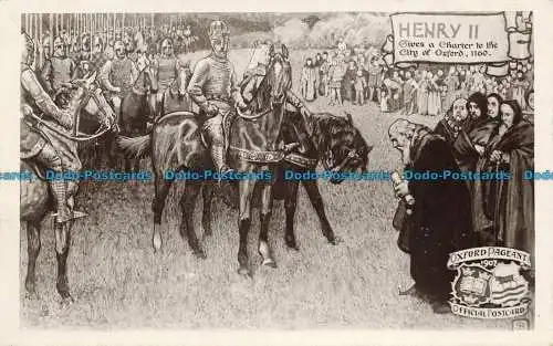 R629737 Heinrich II. Oxford Festzug. Tuck. Echte Foto-Postkarte. Ser. I. 5342