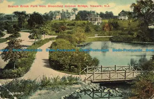 R629358 N.J. Zweig Brook Park von der Bloomfield Avenue Bridge. Newark