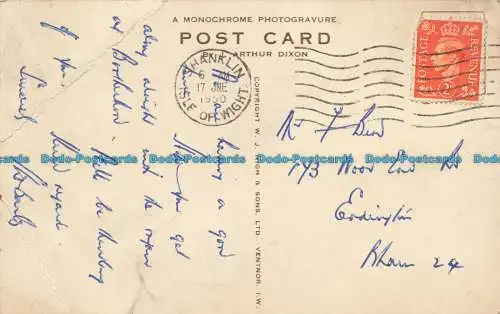 R629773 Shanklin. I.W. Aus Rylstone Gardens. W.J. Nigh. 1950