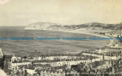 R629774 Llandudno Bay von Haulfre Gardens. 1959