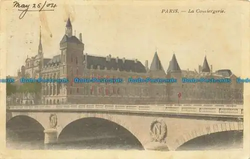 R628740 Paris. Der Conciergerie. 1904