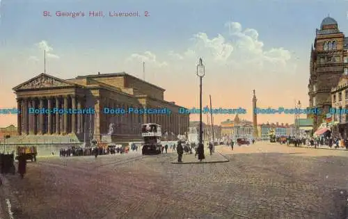 R628753 Liverpool. St. George Hall