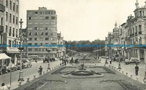 R628763 Ostende. Avenue Leopold und Clock Fleurie. Arfo