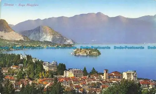 R628787 Stresa. Lago Maggiore. Brunner