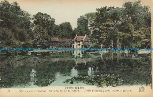 R629890 Versailles. Petit Trianon Park. Queen Home. Alte Etab. Neurdein und Ci