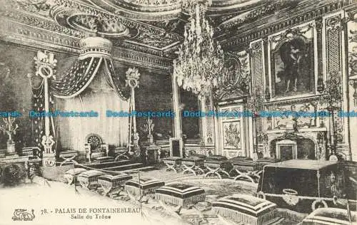 R629935 Palais de Fontainebleau. Thronsaal. Gr. T