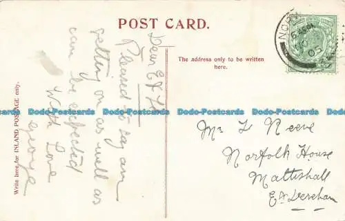 R629948 Thetford. Castle Hill. 1905