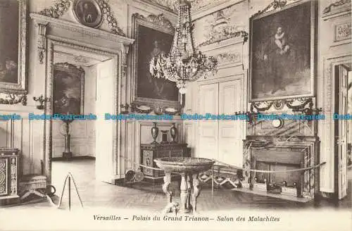 R630006 Versailles. Palast des Grand Trianon. Salon des Malachites