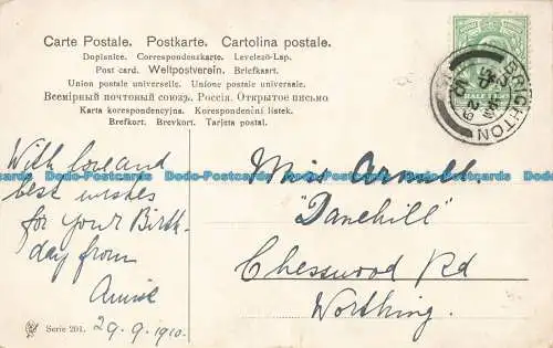 R630013 Eine Mondlichtnacht vor der kornischen Küste. Serie. 201. 1910