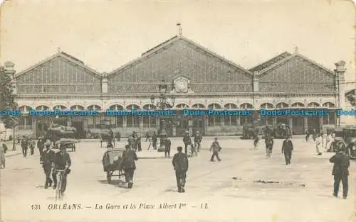 R630246 Orleans. Bahnhof und Place Albert. LL. 131