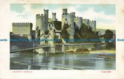 R630296 Conway Castle. Postkarte