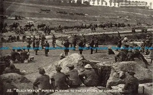 R630740 schwarze Uhr Pipers spielen zu den Entführern der Langlebigkeit. Krone. Serie. V