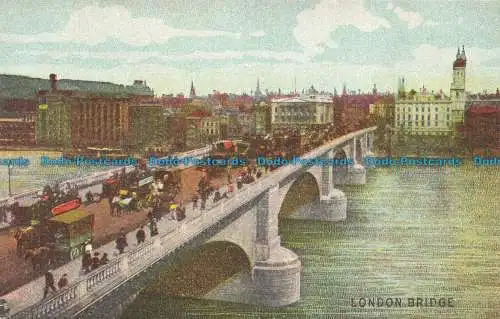 R630359 London Bridge. Postkarte