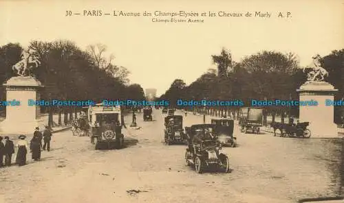 R630838 Paris. Champs Elysees Avenue. A. Papeghin