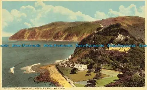 R630534 Lynmouth. Countisbury Hill und Foreland