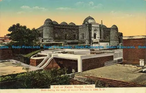 R630964 Delhi. Kali oder Kalan Masjid. H.A. Mirza