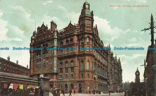 R630557 Manchester. Midland Hotel. Postkarte