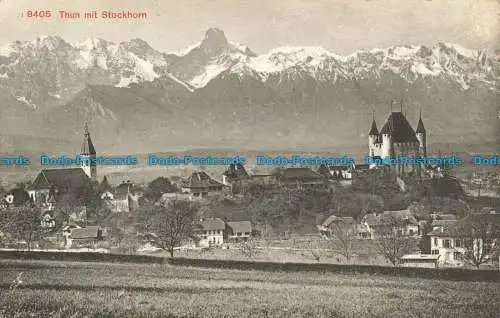 R631033 Thun mit Stockhorn. Photoglob