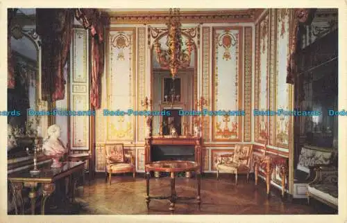 R631055 Schloss Versailles. Großes Kabinett von Marie Antoinette. Kaution. Draege