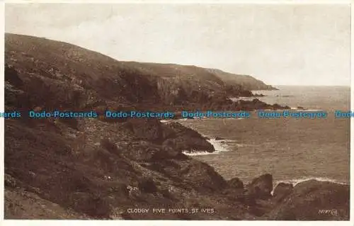 R631067 St. Ives. Clodgy Five Points. Valentinstag. Foto braun