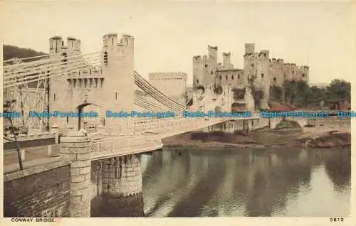 R631110 Conway Brücke. Postkarte